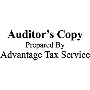 Auditor's copy prepared by company