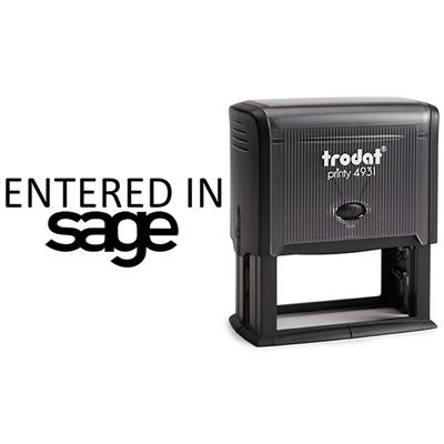 Sage Stamp - alternate view