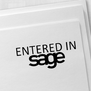 Sage Stamp Imprint Example