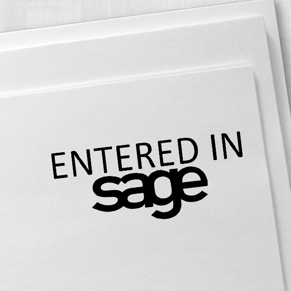 Sage Stamp Imprint Example