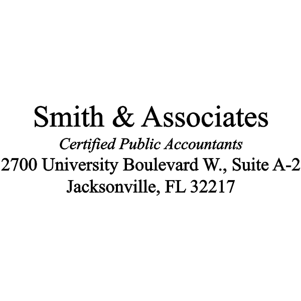 Company Name, Certifications, Address, City, St. zip