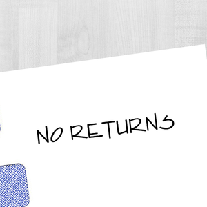No Returns Stamp