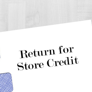 Return for Store Credit Stamp