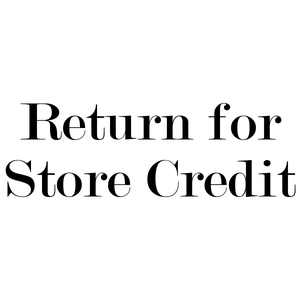 Return for Store Credit Stamp