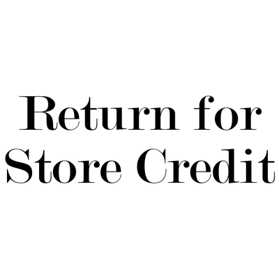 Return for Store Credit Stock Stamp - alternate view
