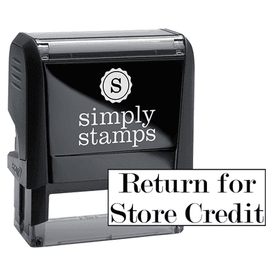 Return for Store Credit Stock Stamp