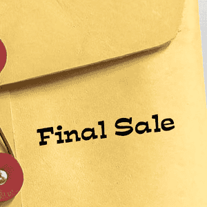 Final Sale Stamp