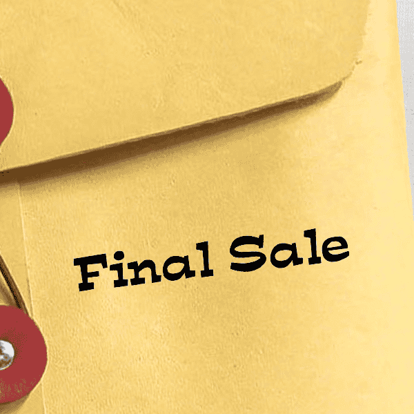 Final Sale Stamp