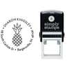 Kingsley Pineapple Address Stamp Body and Design