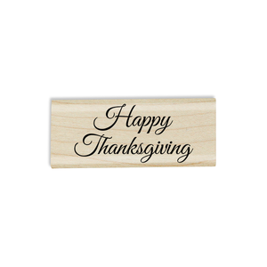 Happy Thanksgiving Craft Stamp Body and Design