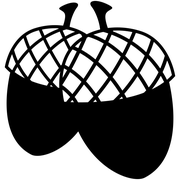Acorns Craft Stamp