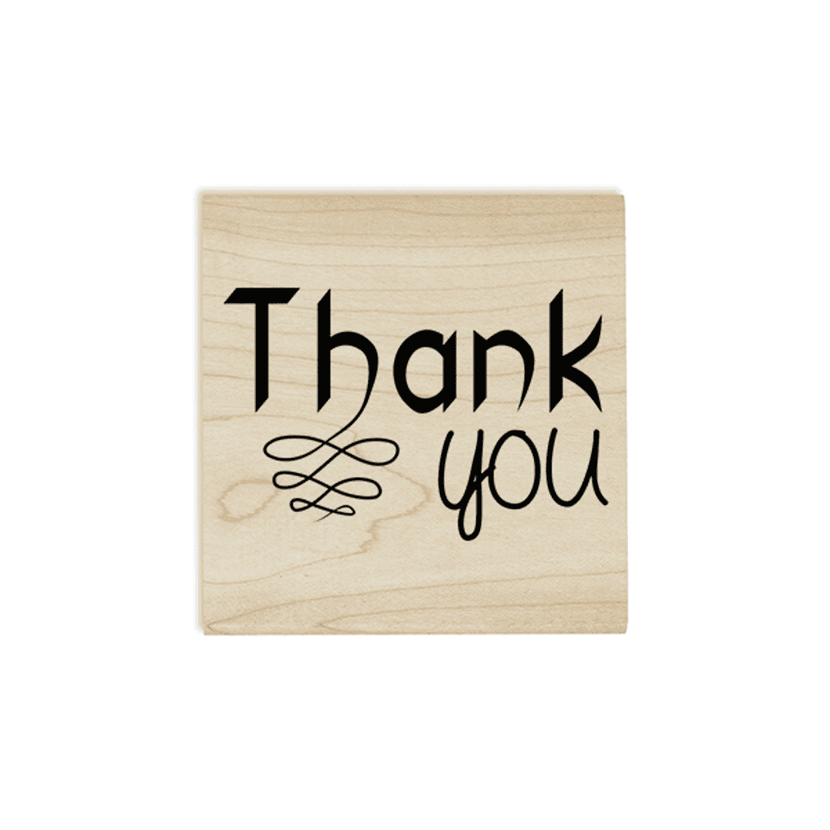 Thank you Fancy Craft Stamp Body and Design