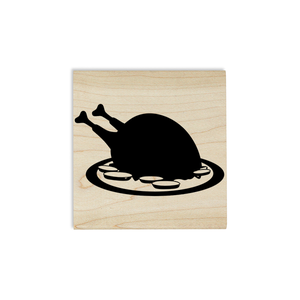 Turkey and Trimmings Craft Stamp Body and Design