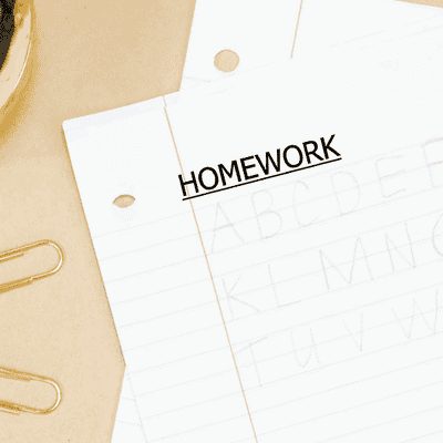 Homework Teacher Assignment Stamp - alternate view