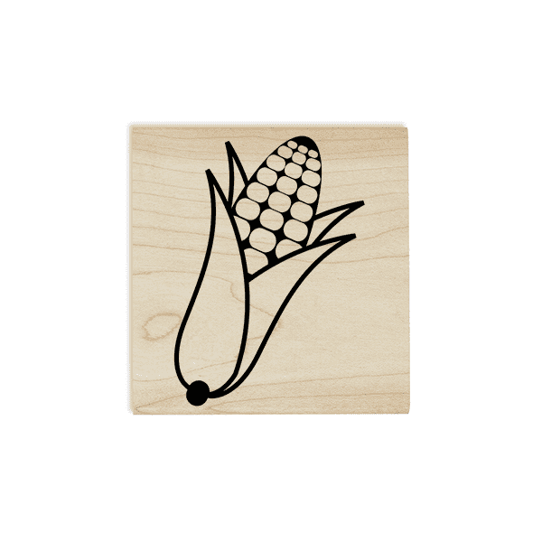 Corn in a Husk Craft Stamp Body and Design