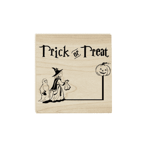 Trick or Treaters Craft Stamp Body and Design