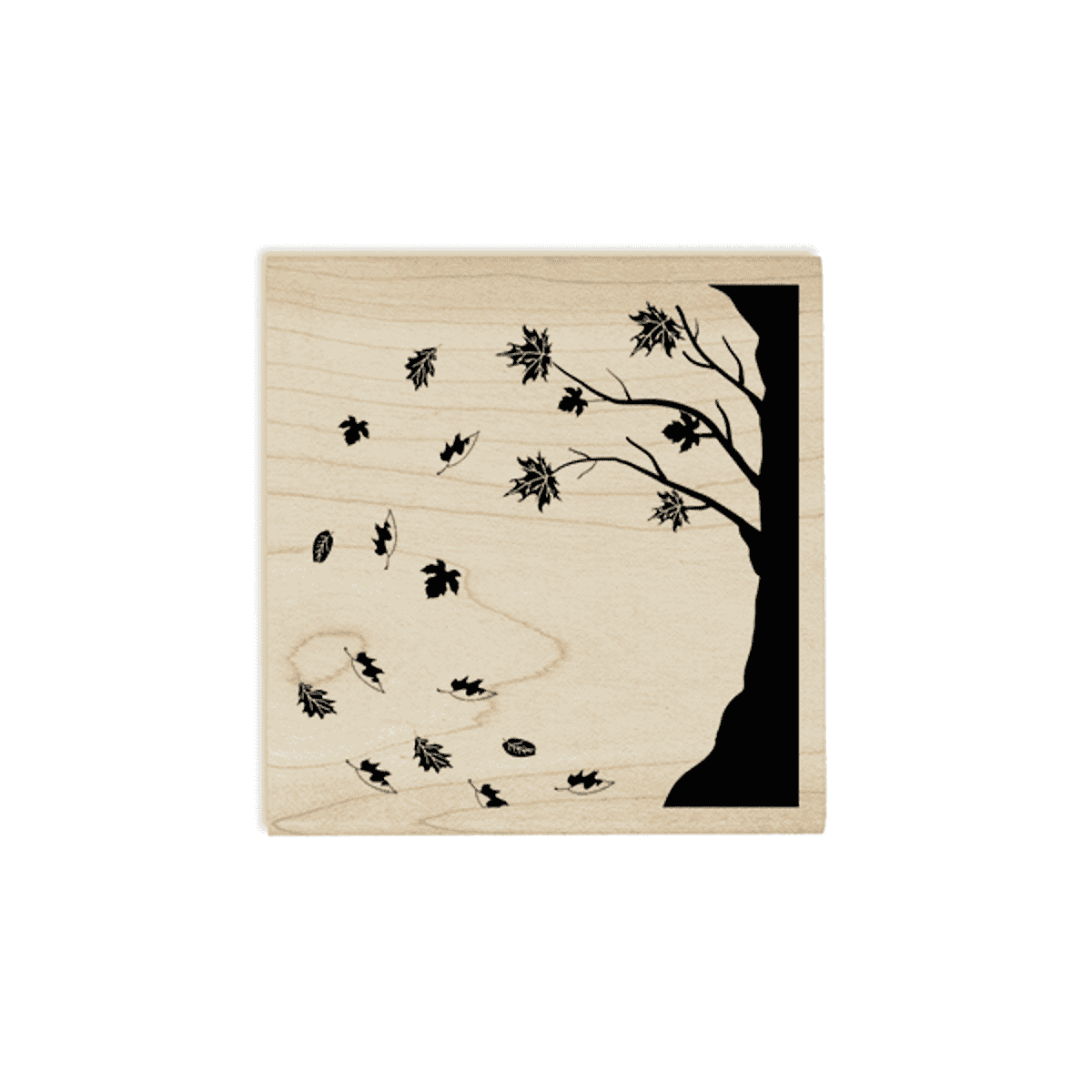 Falling Leaves Craft Stamp Body and Design
