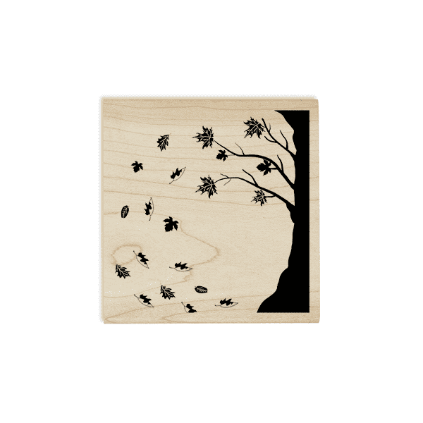 Falling Leaves Craft Stamp Body and Design