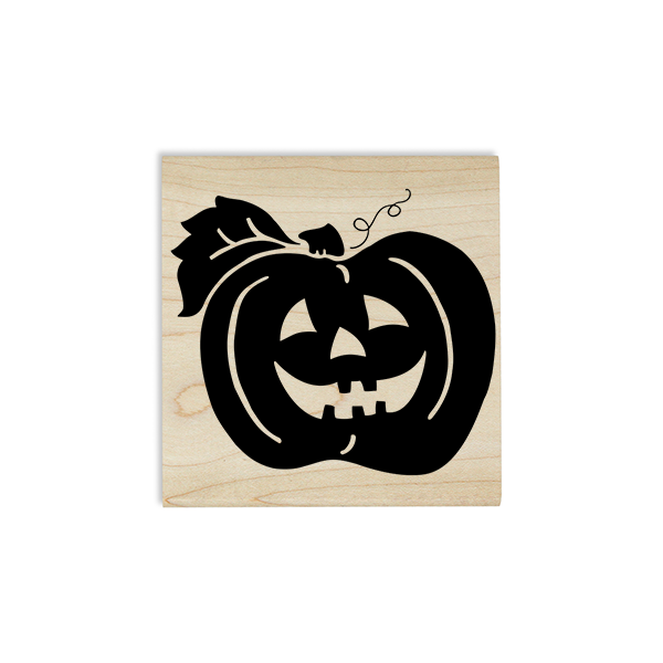 October Jack O' Lantern Craft Stamp Body and Design