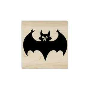 Vampire Bat Craft Stamp Body and Design