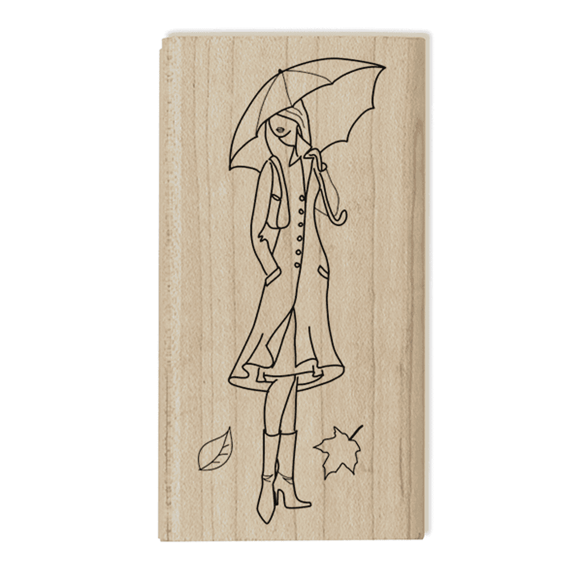 Fall Designer Model Craft Stamp Body and Design