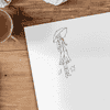 Fall Designer Model Craft Stamp Imprint Example