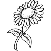 Sunflower Craft Stamp
