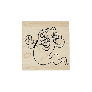Goofy Ghost Craft Stamp Body and Design