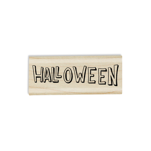 Halloween Hollow Craft Stamp Body and Design