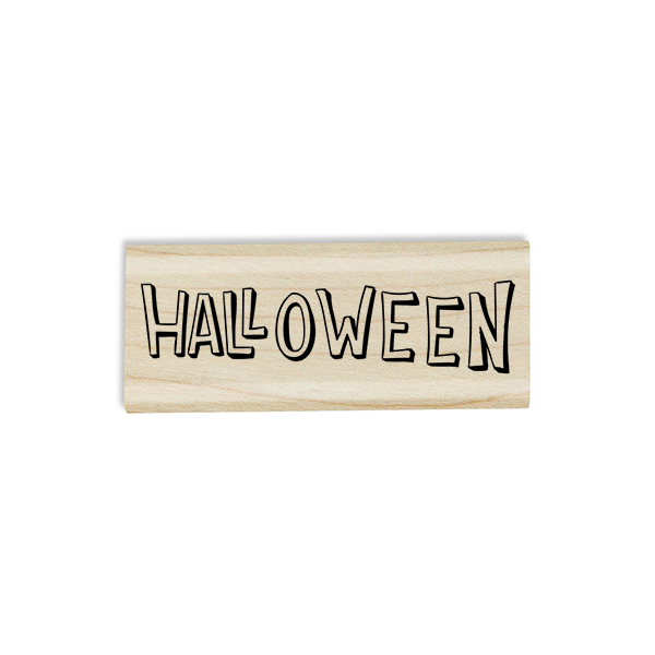Halloween Hollow Craft Stamp Body and Design