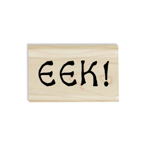 EEK! Halloween Craft Stamp Body and Design