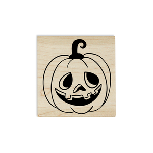 Mr. Goofy Jack O' Lantern Craft Stamp Body and Design