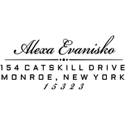 Alexa Return Address Stamp