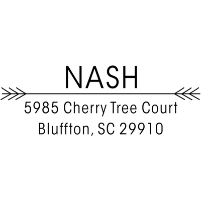 Nash Return Address Stamp