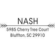 Nash Return Address Stamp