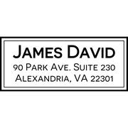 Alexandria Classic Address Stamp