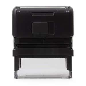 Rear view of the Trodat Printy 4914 stamp body used with the self-inking version of the Anderson Handwritten Address Stamp