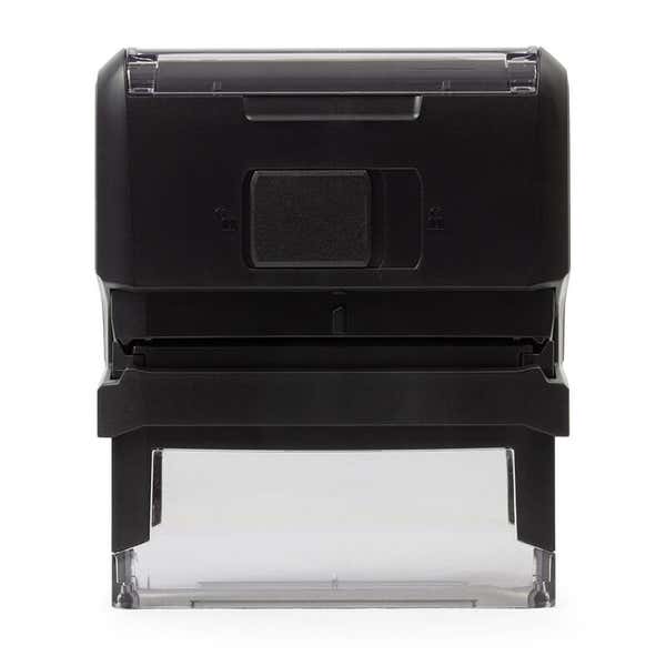 Rear view of the Trodat Printy 4914 which comes with the Duncan Script Address Stamp