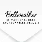 Brush Script Address Stamp