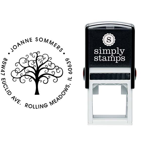 Tree Address Stamp Body and Imprint