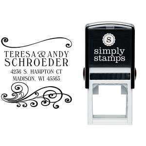 Madison Square Address Stamp Body and Design