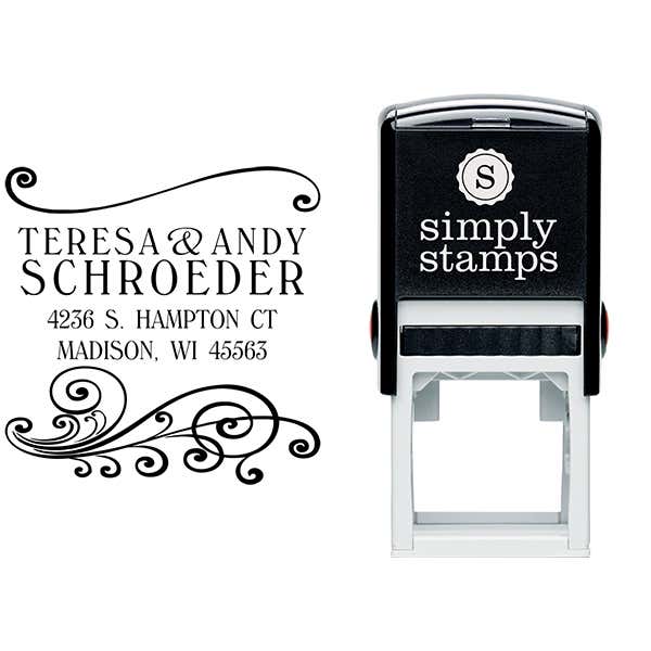 Madison Square Address Stamp Body and Design