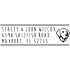 Labrador Retriever Address Stamp