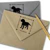 Labrador Retriever Pet Lover Dog Address Stamp Imprint Example