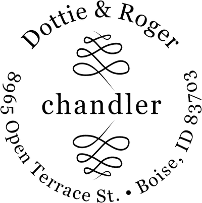 Chandler Deco Custom Address Stamper