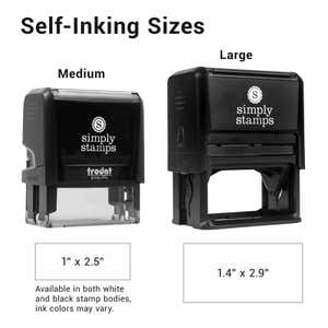 Self-Inking Sizes