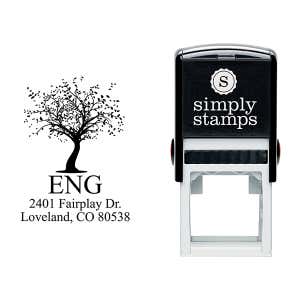 Maple Tree Return Address Stamp Body and Design