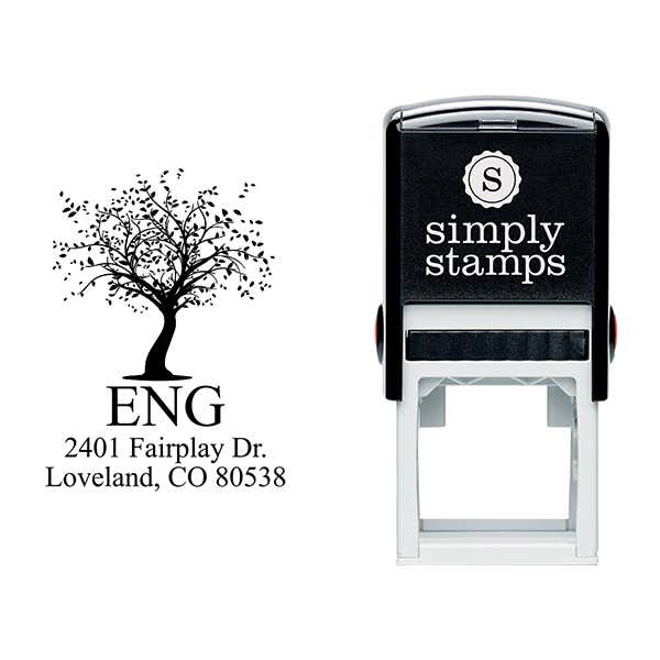 Maple Tree Return Address Stamp Body and Design