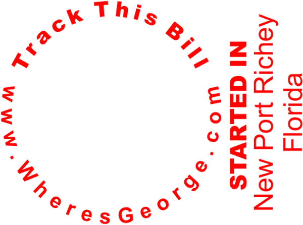 Where's George Started In Tracking Stamp