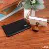 Large Black Ink Pad with Hand Stamp